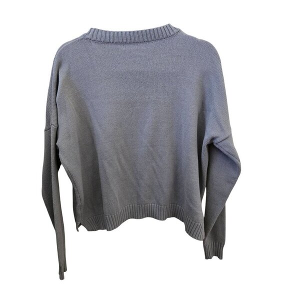 Moon & Madison Sunday Funday Football Sweater Cotton Blend Size L - Picture 2 of 4